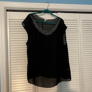 NWT Kenneth Cole sheer top